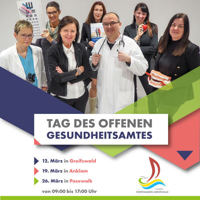 Tag des offenen Gesundheitsamtes im Landkreis Vorpommern-Greifswald