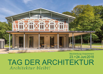 Pressefoto »Tag der Architektur 2018 in M-V«, Motiv: Waldhalle Sassnitz