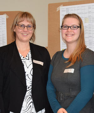 v.l.n.r.: Silke Bahn-Scheller, Anne Binneberg-Hofmann