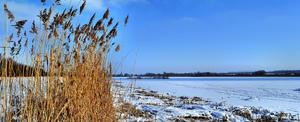 Gefrorener See