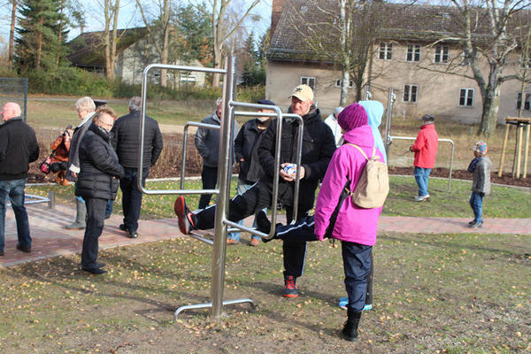 Er&ouml;ffnung des Platzes der Begegnung