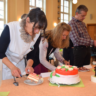 Die Jury bei der Arbeit.