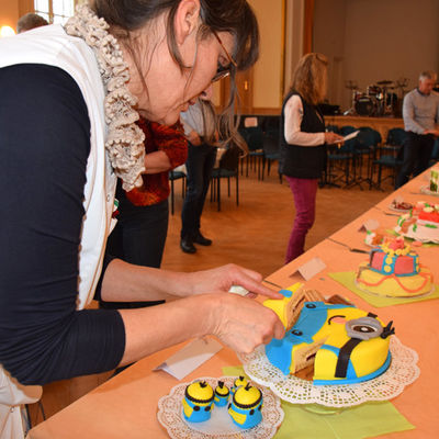Die Jury bei der Arbeit.