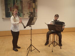 Lilly Lydia Lemke und Joe Schr&ouml;der
