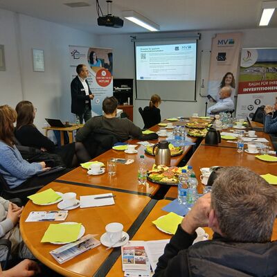 Informationstour zur Transformationsf&ouml;rderung MV erfolgreich abgeschlossen_Lubmin