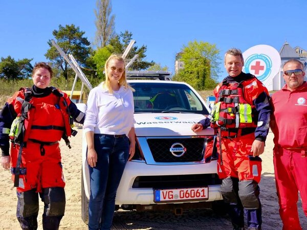 Saisoner&ouml;ffnung der Wasserwacht auf der Insel Usedom_Foto 1