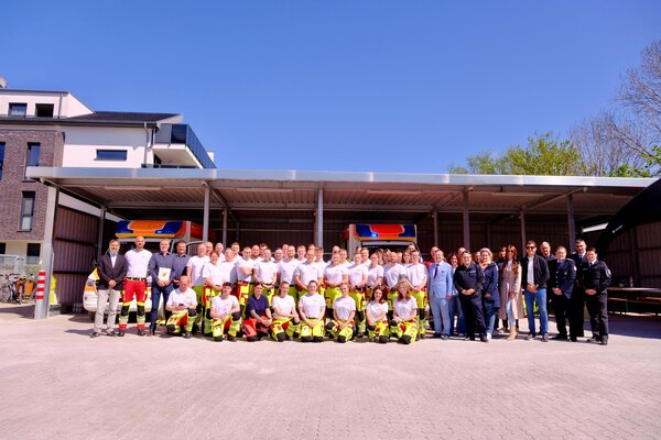 Einweihung der neuen Lehrrettungswache in Greifswald_Foto 1