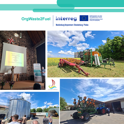OrgWaste2Fuel: R&uuml;ckblick auf den Studienbesuch bei &raquo;Naturenergie Schulze&laquo; in Dolgelin (Lindendorf)