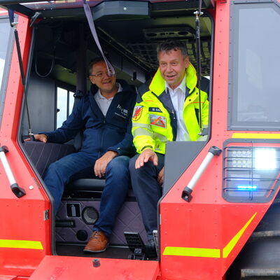 Erfolgreicher Blaulichttag auf dem Flugplatz Anklam_Foto 3
