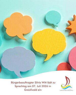 Der B&uuml;rgerbeauftragte kommt nach Greifswald - Anmeldungen f&uuml;r den Sprechtag sind m&ouml;glich