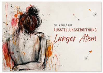 Einladung zur Ausstellungser&ouml;ffnung &raquo;Langer Atem&laquo;