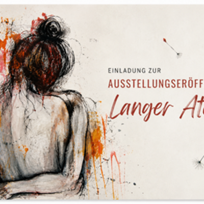 Einladung zur Ausstellungser&ouml;ffnung &raquo;Langer Atem&laquo;