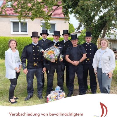 Landkreis verabschiedet langj&auml;hrigen Bezirksschornsteinfeger im Bezirk VG-15
