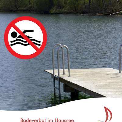Badeverbot im Haussee Rothenklempenow