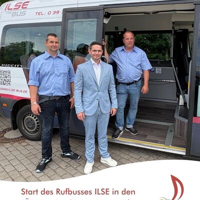 Start des Rufbusses ILSE in den &Auml;mtern Am Peenestrom und Anklam-Land