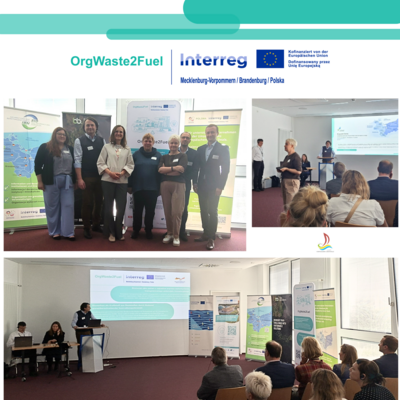 OrgWaste2Fuel beim BIO&Ouml;KONOMIE-Kooperationsworkshop in Greifswald