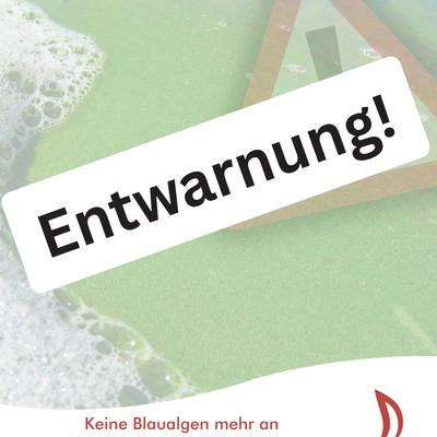 Entwarnung: Blaualgenwarnung an der Badestelle Peenestrom aufgehoben