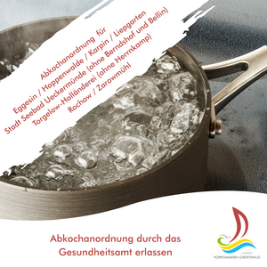 Trinkwasser verunreinigt