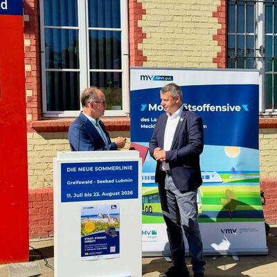 225.000 Euro f&uuml;r die Weiterentwicklung des Energiestandortes Lubmin