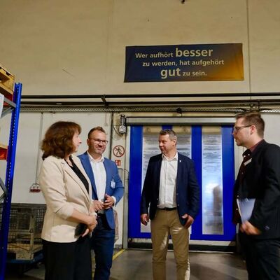 	Hanning Elektro-Werke in Eggesin_&Auml;mterbereisung 2026 - Amt &raquo;Am Stettiner Haff&laquo;