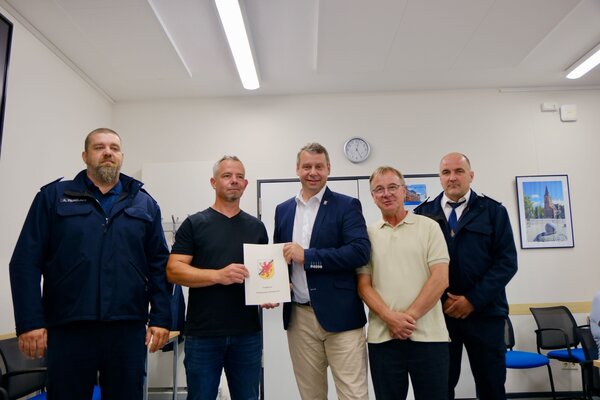 Weitere F&ouml;rderung des Brandschutzes in Vorpommern-Greifswald - FFw L&uuml;bs
