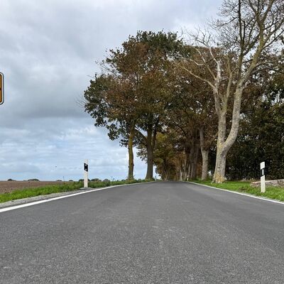 Sanierungsarbeiten an der Kreisstra&szlig;e VG 21 beendet