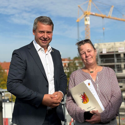Unterst&uuml;tzung f&uuml;r die Arbeit der Caritas im Landkreis