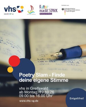 Talent Campus Poetry Slam! HGW