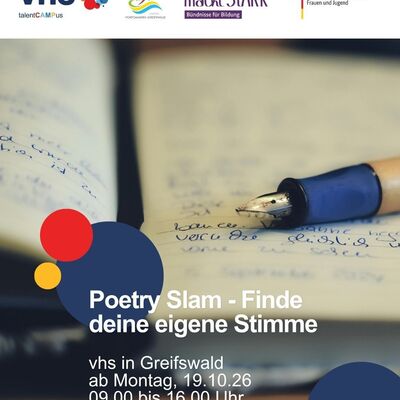 Talent Campus Poetry Slam! HGW