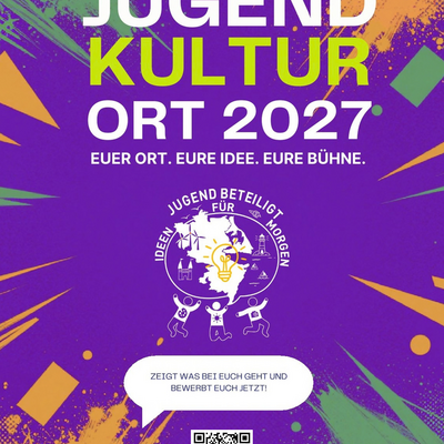 JugendKulturOrt 2027 gesucht Jetzt Ideen f&uuml;r Jugendr&auml;ume einreichen