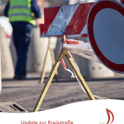 Update zur Kreisstra&szlig;e VG 56 in Zinzow