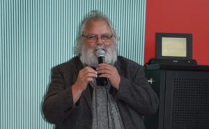 Theaterintendant und Chef der Vorpommerschen Kulturfabrik, Dr. Wolfgang Bordel