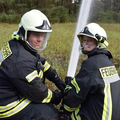 Kat-Schutz-&Uuml;bung Waldbrand J&auml;gerbr&uuml;ck 2019