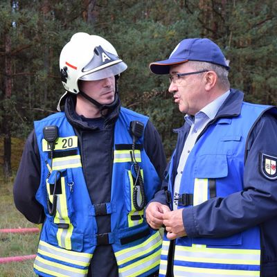 Kat-Schutz-&Uuml;bung Waldbrand J&auml;gerbr&uuml;ck 2019