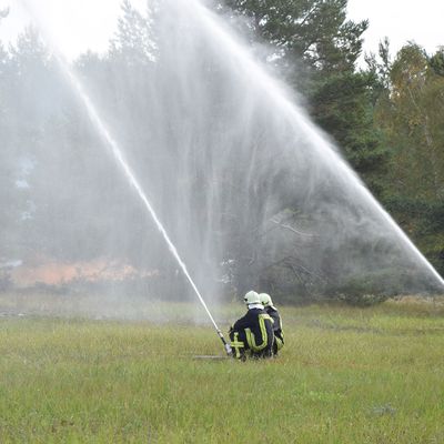 Kat-Schutz-&Uuml;bung Waldbrand J&auml;gerbr&uuml;ck 2019