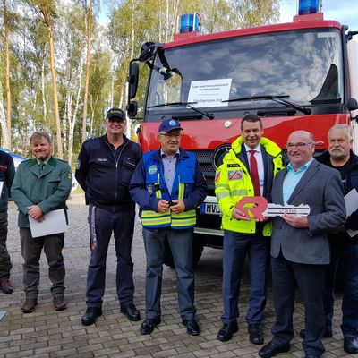 Kat-Schutz-&Uuml;bung Waldbrand J&auml;gerbr&uuml;ck 2019