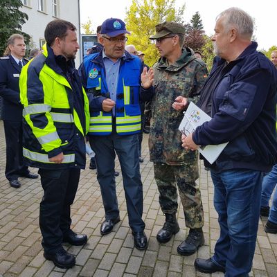 Kat-Schutz-&Uuml;bung Waldbrand J&auml;gerbr&uuml;ck 2019