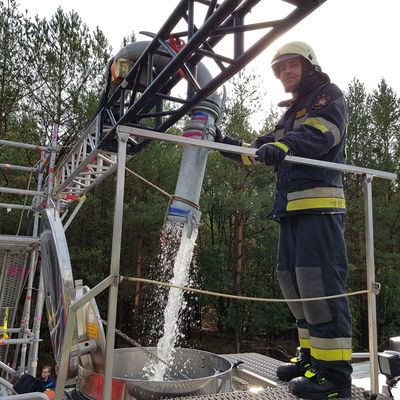 Kat-Schutz-&Uuml;bung Waldbrand J&auml;gerbr&uuml;ck 2019