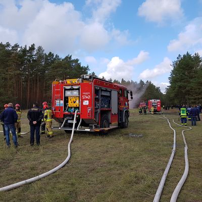 Kat-Schutz-&Uuml;bung Waldbrand J&auml;gerbr&uuml;ck 2019