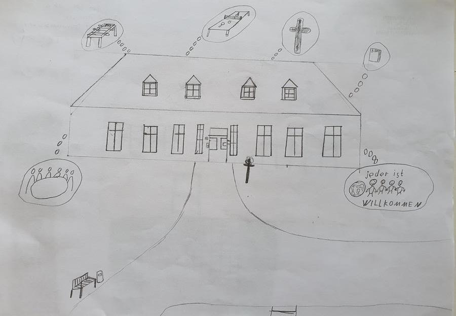 Zeichnung von Jonas 11 Jahre alt