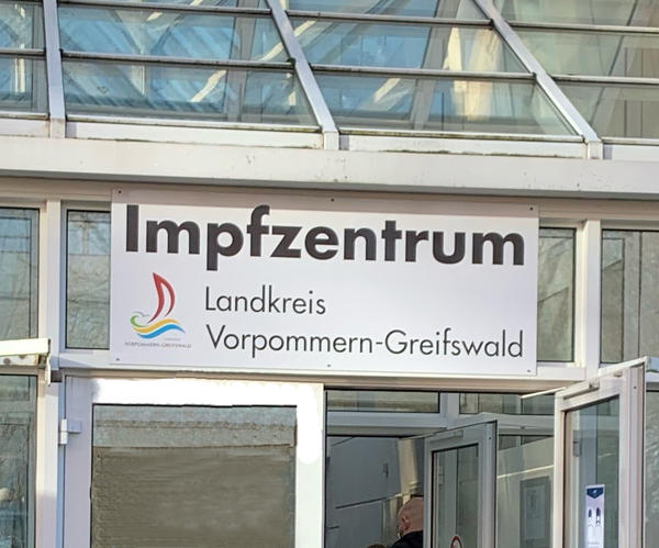 Impfzentrum Greifswald