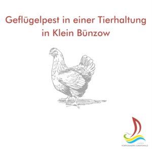 Gefl&uuml;gelpest Klein B&uuml;nzow
