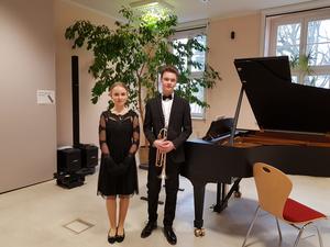 Clara-Jahnke und Lukas Henning (Klavier-Trompete) 