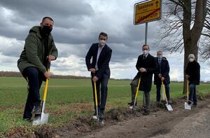 1. Spatenstich VG 60 18.03.2021