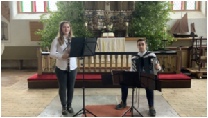 Avelina Margarete Neye_Saxofon Joe Schr&ouml;der_Akkordeon