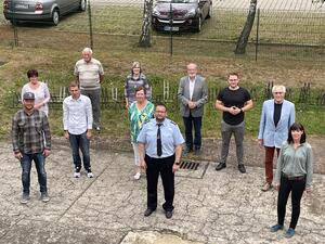 Gruppenfoto Eintrag ins Ehrenbuch