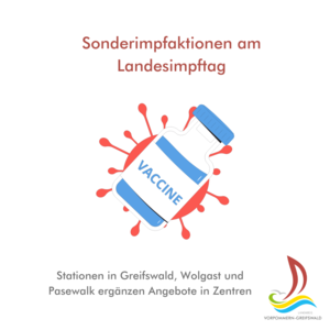 Mehreren Sonderimpfaktionen am Landesimpftag