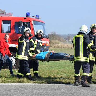 Fiktives Flugzeugungl&uuml;ck: Rettungskr&auml;fte im Landkreis &uuml;ben den Notfall