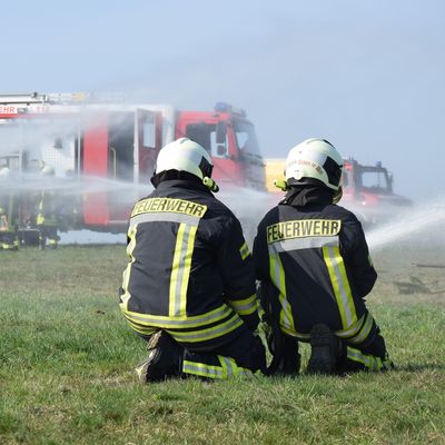 Fiktives Flugzeugungl&uuml;ck: Rettungskr&auml;fte im Landkreis &uuml;ben den Notfall