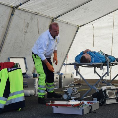 Fiktives Flugzeugungl&uuml;ck: Rettungskr&auml;fte im Landkreis &uuml;ben den Notfall